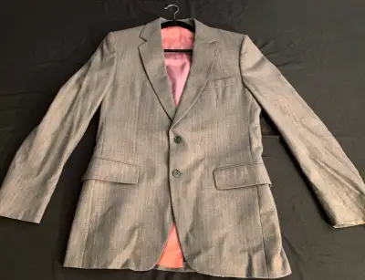 Grey Striped 3 Piece Suit, View more