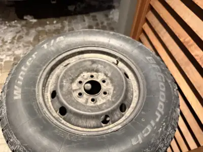 BFGoodrich Winter Tires on Steel Rims – 265/70R17 – Ford F-150 Set of 4 BFGoodrich Winter T/A winter...