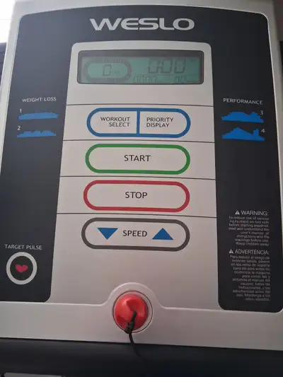 WESLO TREADMILL, View more