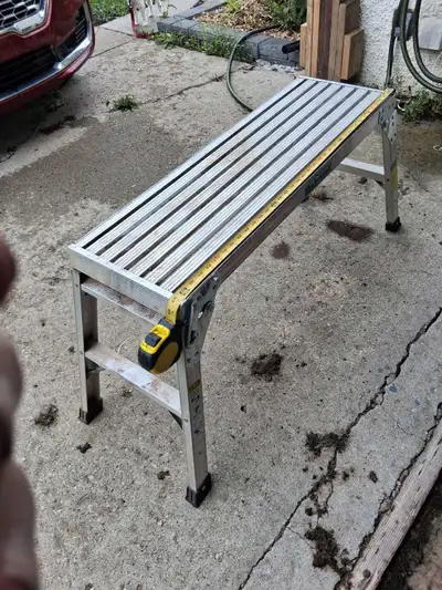 aluminum work table/step, View more