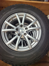 Aluminum Rims and Tires