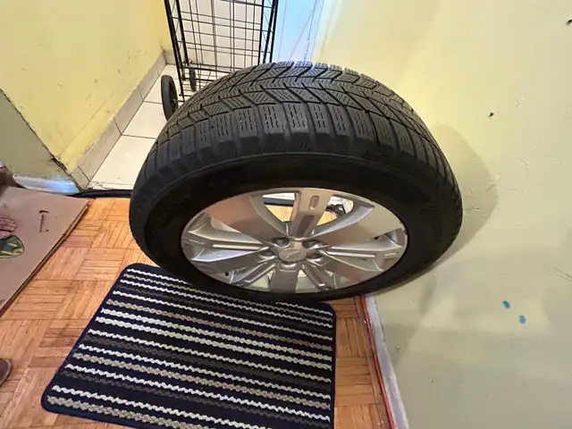 Set of 4 tires with rims Size 235/55R18 in Tires & Rims in City of Toronto - Image 3