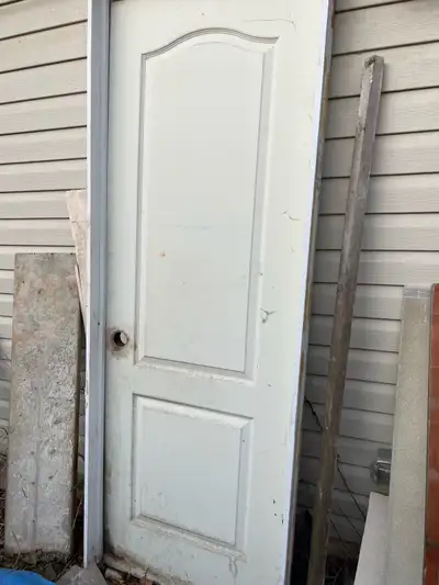 solid sound proof Interior door  28x80” with Frame, View more