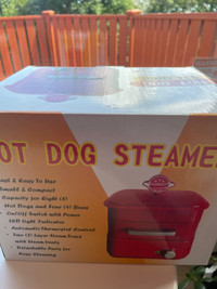 NEW Hot Dog Steamer