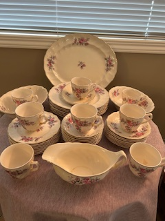Vintage 50 pc. Dish Set Johnson Bros made in England, View more