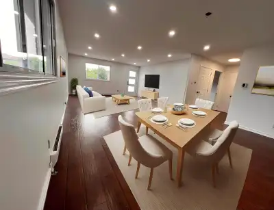 New Large 5 1/2 Apartment Top Floor in Triplex BROSSARD blv ROME