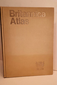 Britannica Atlas 1970 en 4 langues