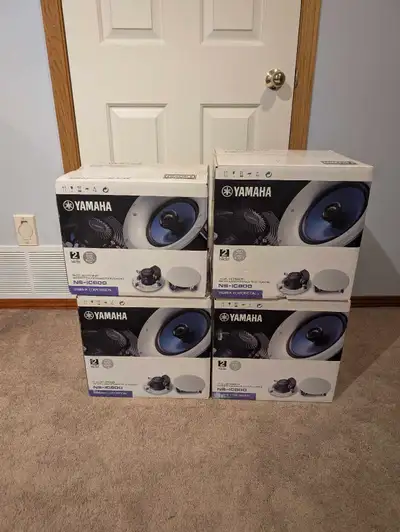 4 pairs of Yamaha Ceiling Speakers, View more