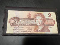 Rare Canadian Uncirculated $2 Bill 