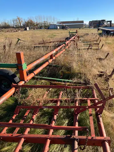 50 ft of tiened harrows