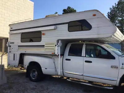 1998 Lance 8’slde in camper, requires 8’ truck bed. 4’ cog preferably 1 ton , wet bath . New mattres...