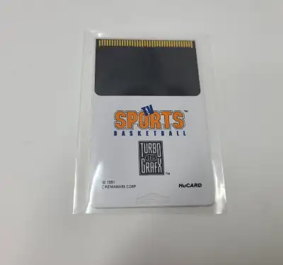 TV Sports Basketball Turbo Grafx 16 HuCard, View more