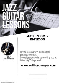 Jazz Guitar Lessons