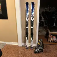 146  Salomon X-Wing ski with boots 