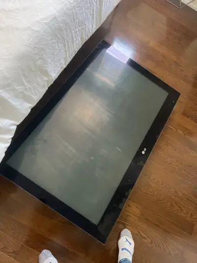 50 inch LG TV (not smart ) lol