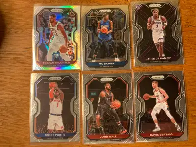 (6) 2020-21 Panini Prizm NBA Lot , View more