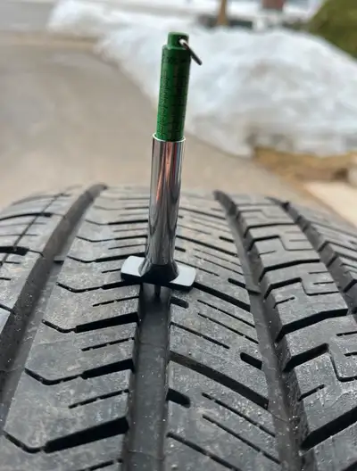 Four Goodyear EAGLE ENFORCER all season tires, which is the upgraded model of Goodyear’s all season...