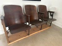 Theatre chairs from  Regent theatre , Picton