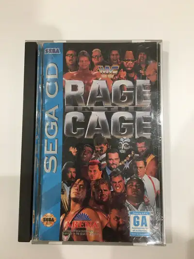 SEGA CD Rage in the Cage CIB, View more