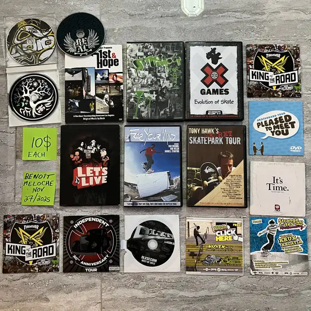 Skateboard DVDs in CDs, DVDs & Blu-ray in Gatineau - Image 5