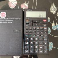 Sharp EL-738F Financial Calculator