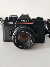 Fujifilm STX-2  SLR 35mm Film Camara W/ 50mm F/ 1 .9 Lens 