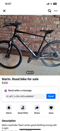 Marin Bicycle Stolen