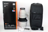 Sony FE 100-400mm f4.5-5.6 GM OSS ( SEL100400GM ) for sale.