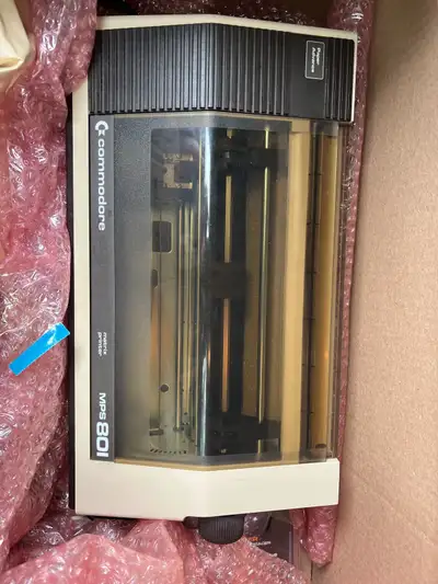 Commodore 64 MPS801 printer, View more
