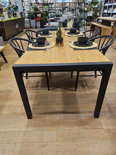 50% OFF! Extendable Dining Table - DOT Furniture Lime Ridge Mall, View more
