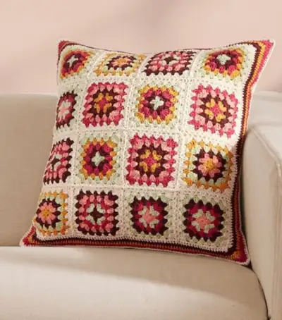 Handmade Crochet Pillows – Colorful Boho Home Décor, View more