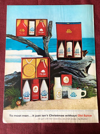 1965 Avon for Men for Christmas Original Ad