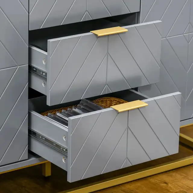 Luxury elegant dresser, kitchen cabinet, console table in Hutches & Display Cabinets in Markham / York Region - Image 9