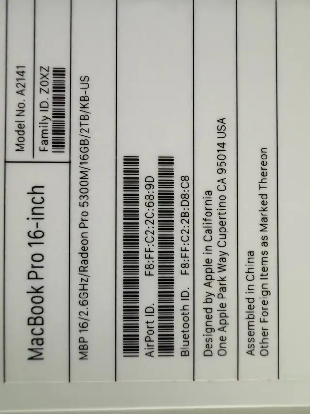 Apple Macbook Pro 16-inch (Intel) in Laptops in West Island - Image 5