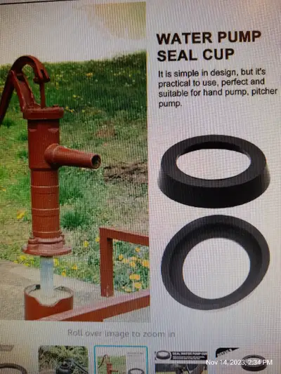Water Pump Seal Cups 6pcs  - New, View more