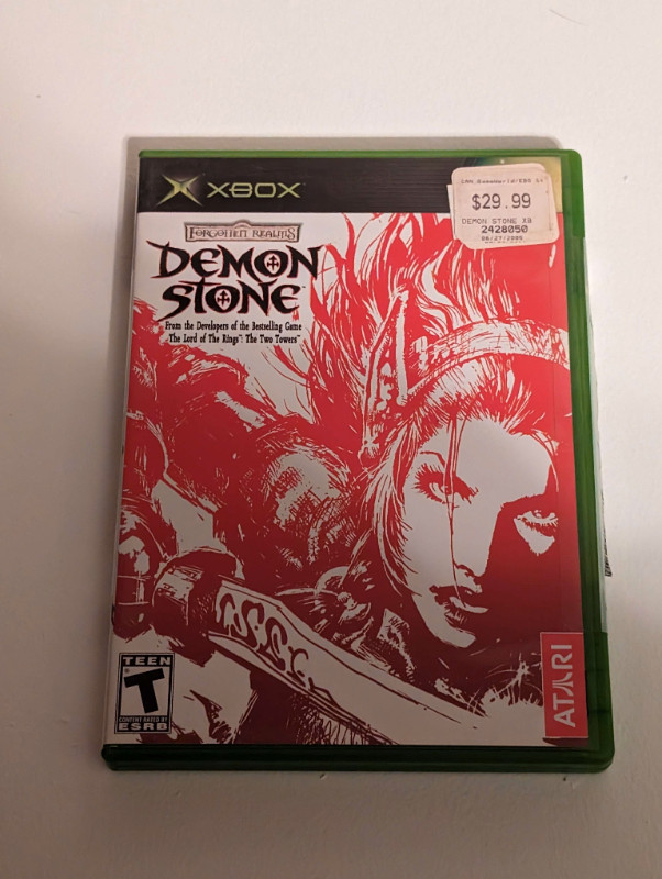 Forgotten Realms Demon Stone (Xbox) (Used) in Older Generation in Kitchener / Waterloo