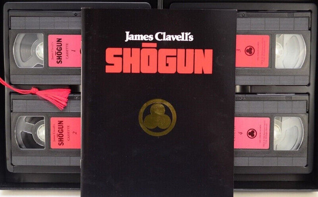 SHOGU JAMES CLAVELL'S 4 VHS (COFFRET) ÉTAT NEUF TAXES INCLUSES dans CD, DVD et Blu-ray  à Laval/Rive Nord - Image 2