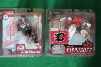 Miikka Kiprusoff, Flames, Peter Forsberg,Colorado Avs, McFarlane