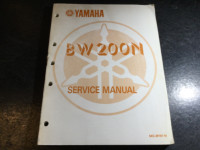 1985 Yamaha BW200N Service Manual BW200 Big Wheel Motorcycle