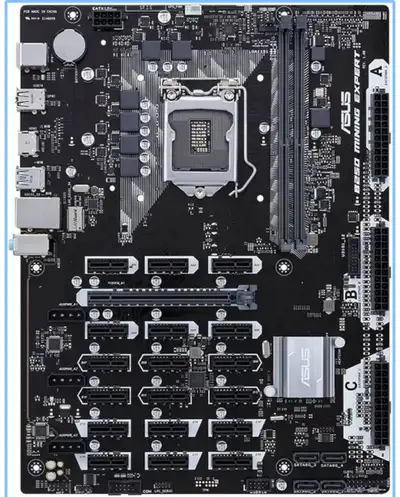ASUS B250 Mining Expert LGA1151 DDR4 HDMI B250 ATX Motherboard f, View more