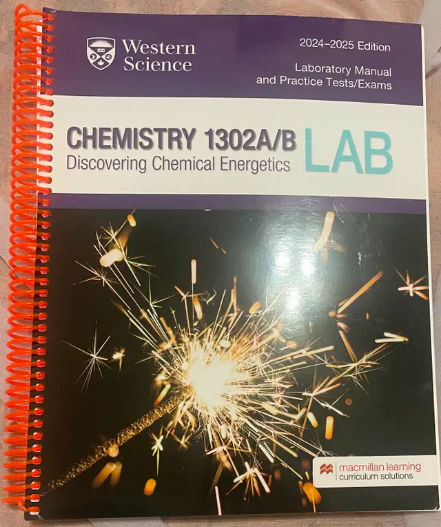 Western University Chem 1301/1302 Lab Manuals with Practice Exam62863730578561121
