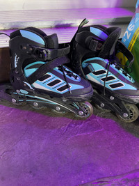 Adjustable roller blades 