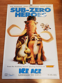 Ice Age Sub Zero Heroes Heavy vinyl hanging movie poster