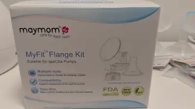 Maymom 24mm Breast Pump Flange Kit for Spectra S1/S2/9 Plus, View more