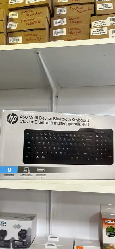 New HP multi device keyboard model 460 Bluetooth , View more