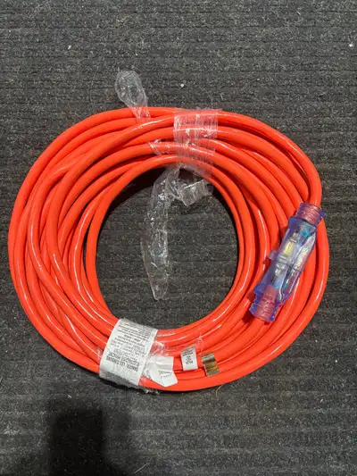 Heavy duty 50’ extension cord ( never been used ), View more