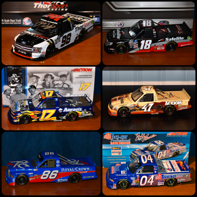 NASCAR Truck Series 1/24 Scale Diecasts in Arts & Collectibles in Bedford - Image 2