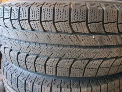 Michelin winter tires on rims, 215/70 R16 lots of tread left. Came off a Nissan Rogue. $500 O. B.O....