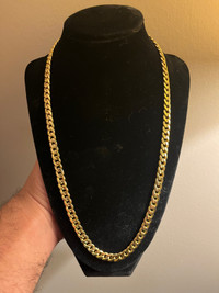 10k gold 7mm cuban chain 