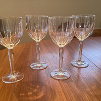 Waterford Marquis “Omega” set of 4 wine glasses